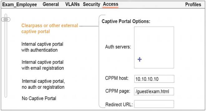 HPE6-A70 dumps exhibit