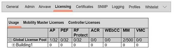 HPE6-A70 dumps exhibit