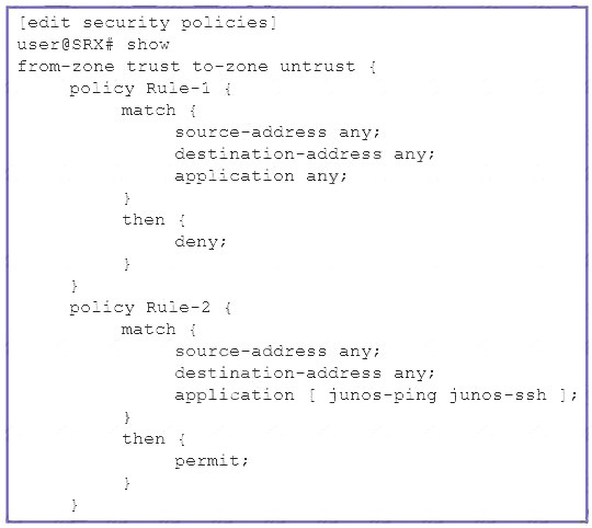 JN0-231 dumps exhibit