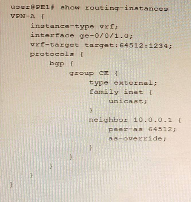 JN0-664 dumps exhibit