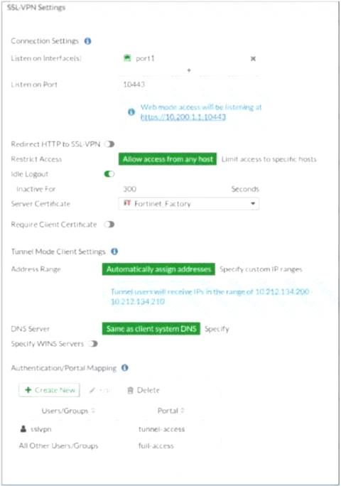 NSE4_FGT-6.4 dumps exhibit