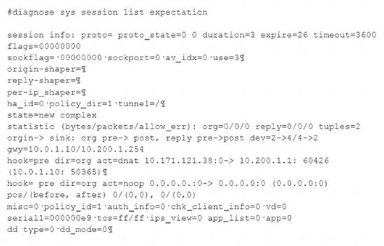 NSE7_EFW-7.0 dumps exhibit