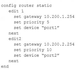 NSE7_EFW-7.0 dumps exhibit