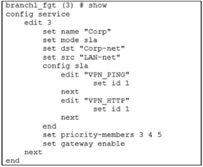 NSE7_SDW-7.2 dumps exhibit