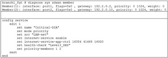 NSE7_SDW-7.2 dumps exhibit