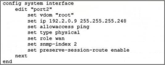 NSE7_SDW-7.2 dumps exhibit