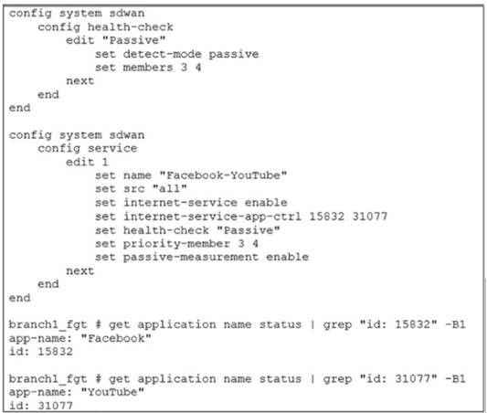 NSE7_SDW-7.2 dumps exhibit